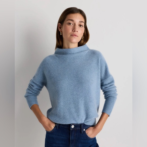 Quince Sweaters - NWOT Quince Mongolian Cashmere Funnel Neck Sweater